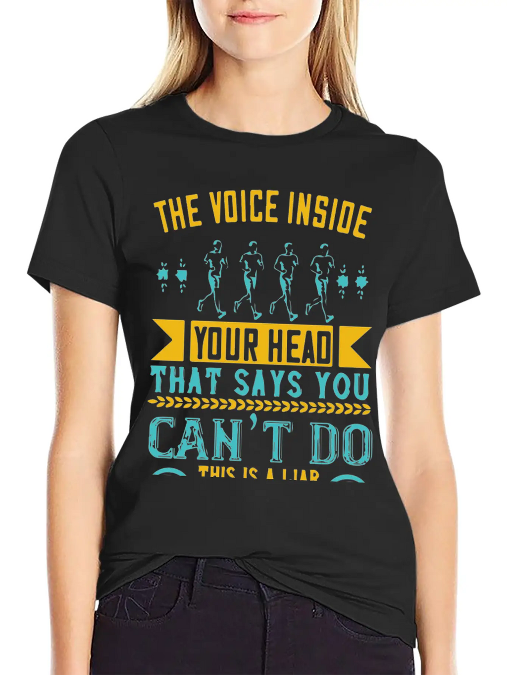 The Voice Inside Your Head Basic Graphic T-Shirt – Daily Comfort In Soft Cotton