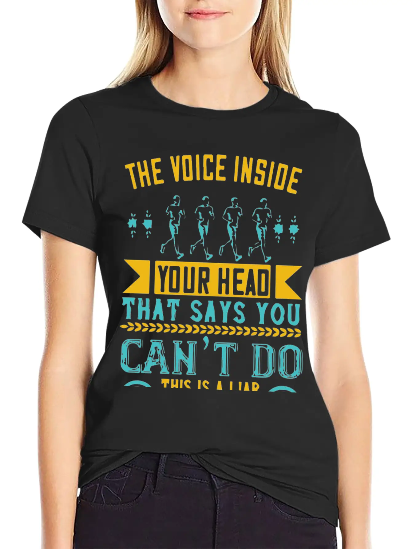 The Voice Inside Your Head Basic Graphic T-Shirt – Daily Comfort In Soft Cotton