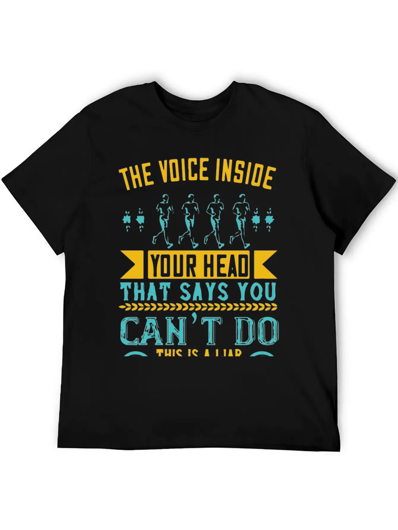 The Voice Inside Your Head Basic Graphic T-Shirt – Daily Comfort In Soft Cotton