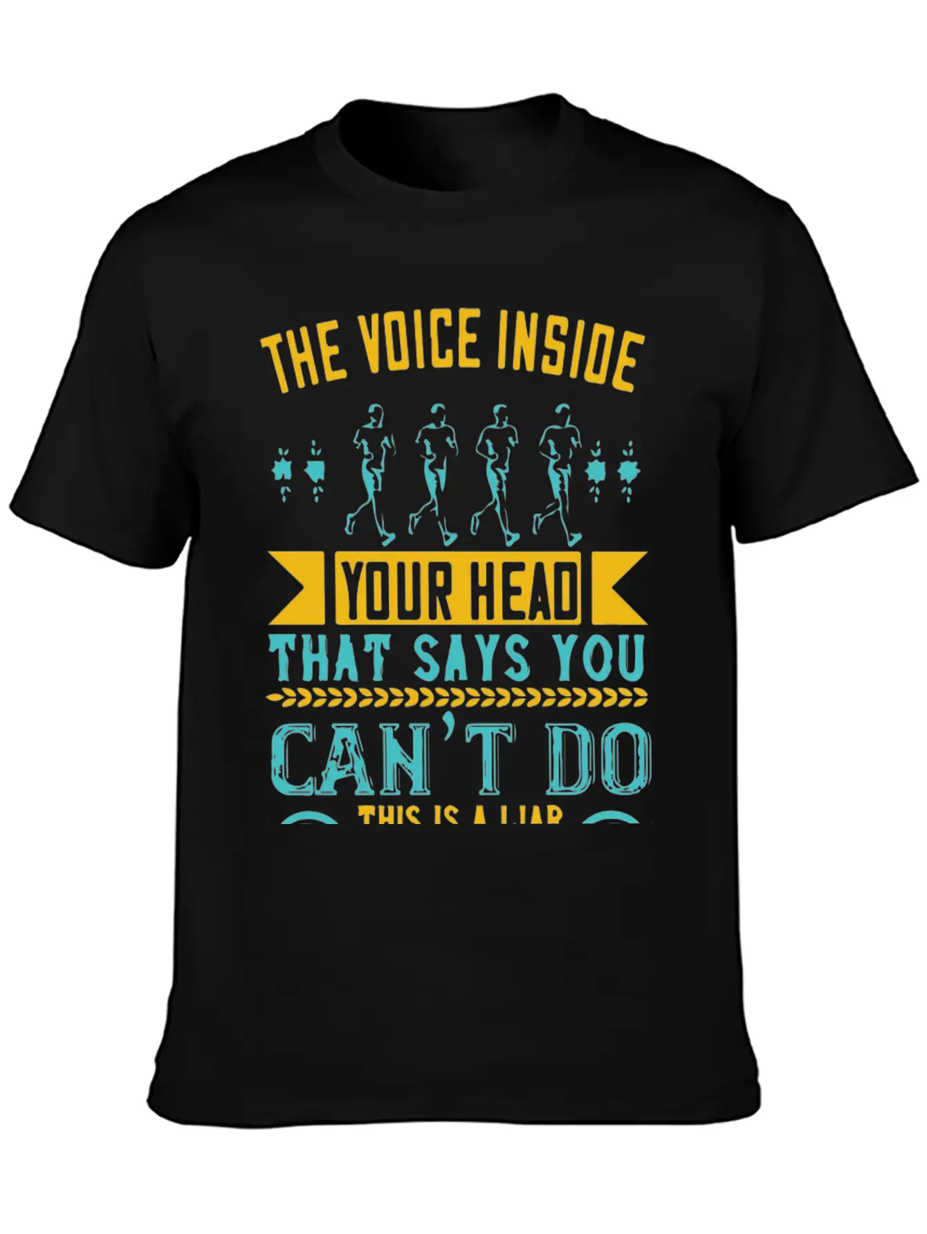The Voice Inside Your Head Basic Graphic T-Shirt – Daily Comfort In Soft Cotton