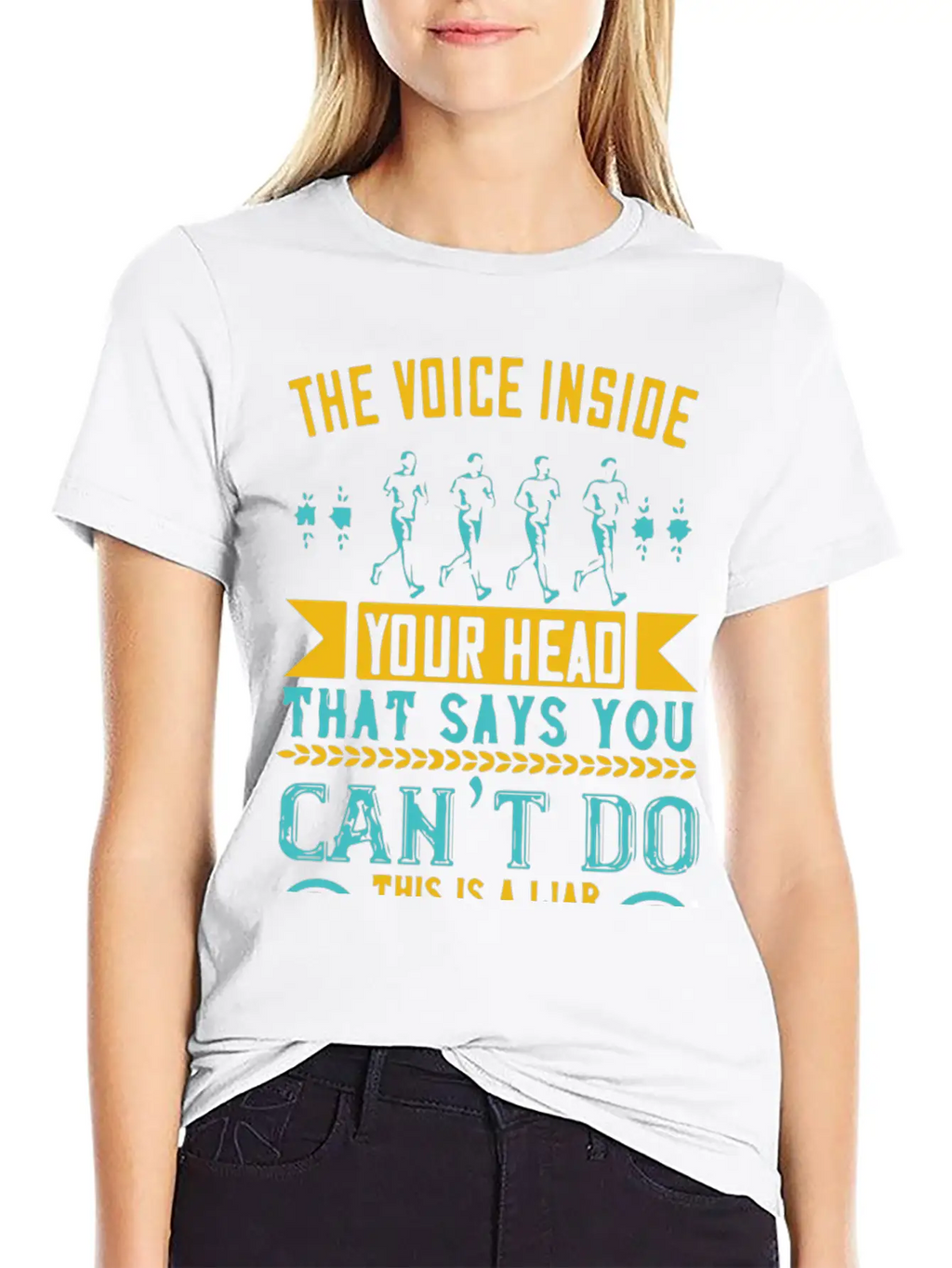 The Voice Inside Your Head Basic Graphic T-Shirt – Daily Comfort In Soft Cotton