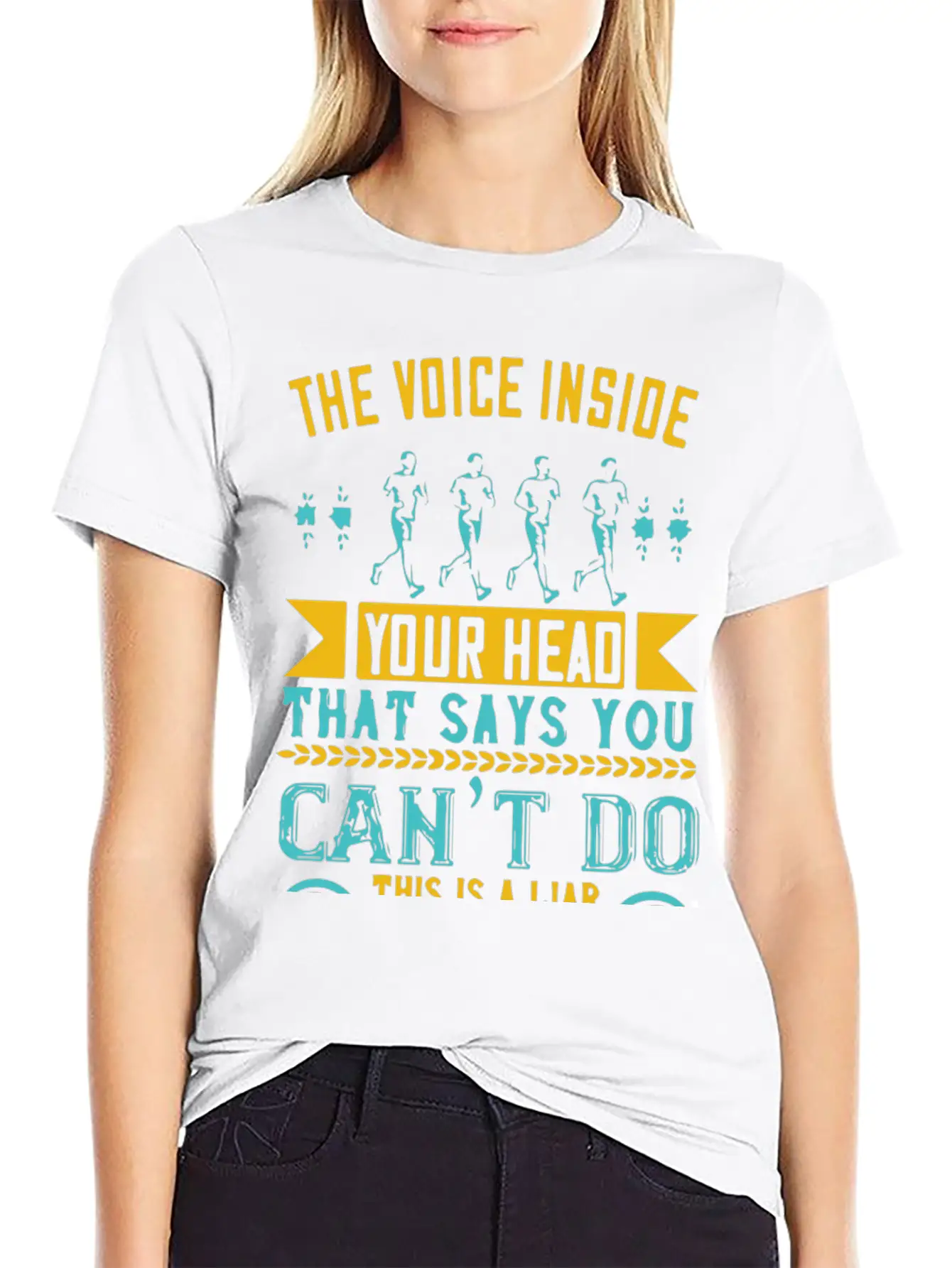 The Voice Inside Your Head Basic Graphic T-Shirt – Daily Comfort In Soft Cotton