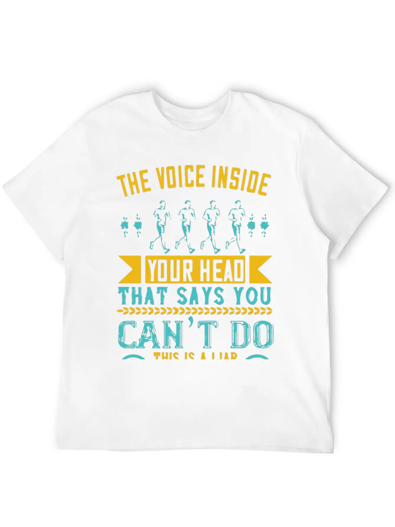 The Voice Inside Your Head Basic Graphic T-Shirt – Daily Comfort In Soft Cotton