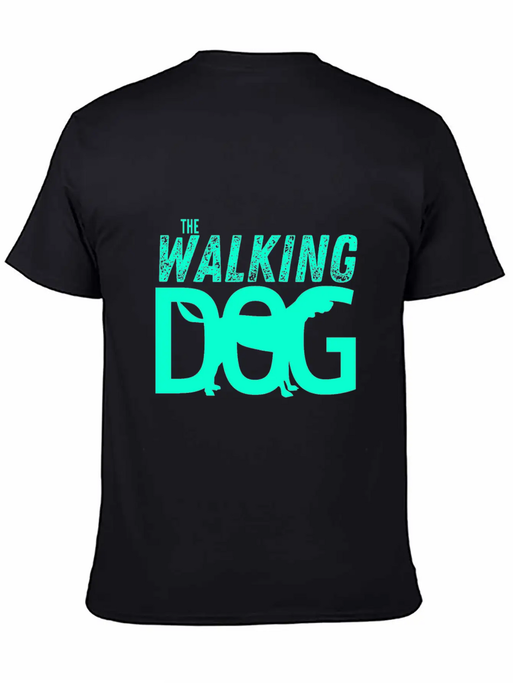 The Walking Dog The Running Dog Relaxed Everyday Tee – Lightweight And Durable Cotton