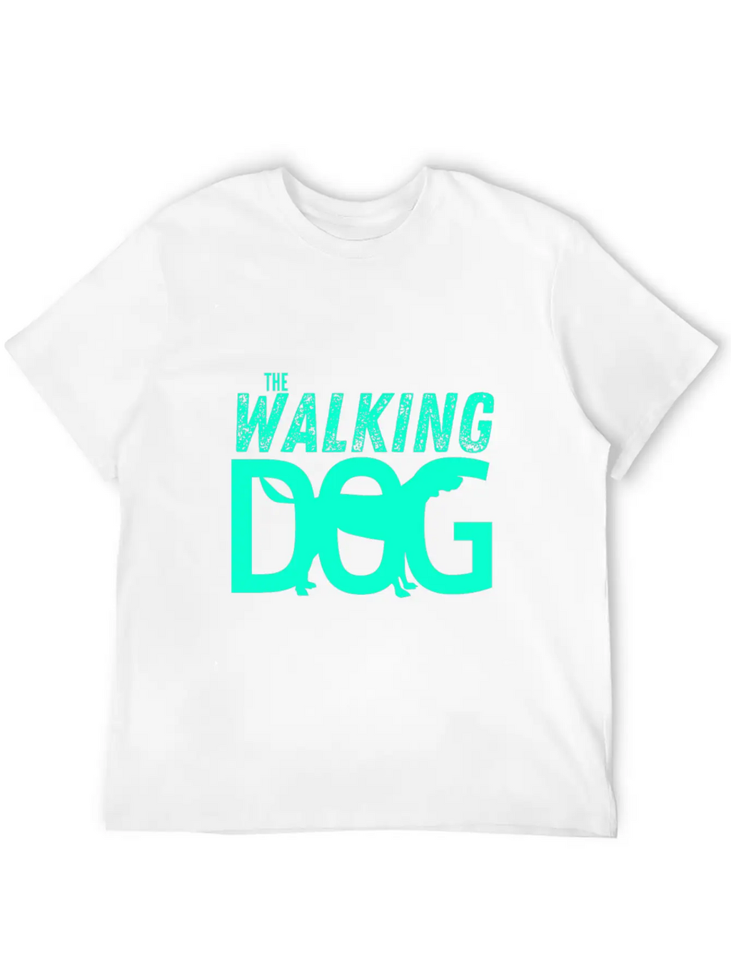 The Walking Dog The Running Dog Relaxed Everyday Tee – Lightweight And Durable Cotton