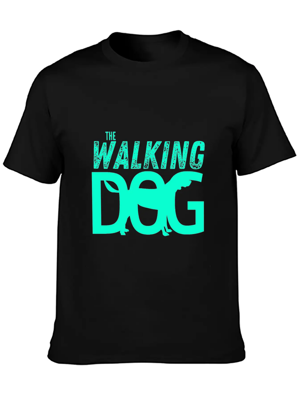 The Walking Dog The Running Dog Relaxed Everyday Tee – Lightweight And Durable Cotton