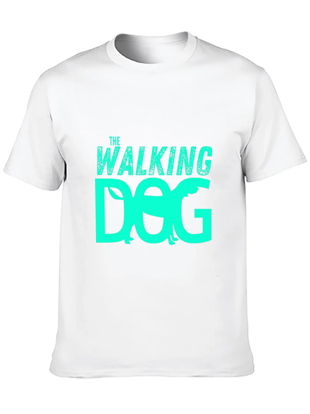 The Walking Dog The Running Dog Relaxed Everyday Tee – Lightweight And Durable Cotton