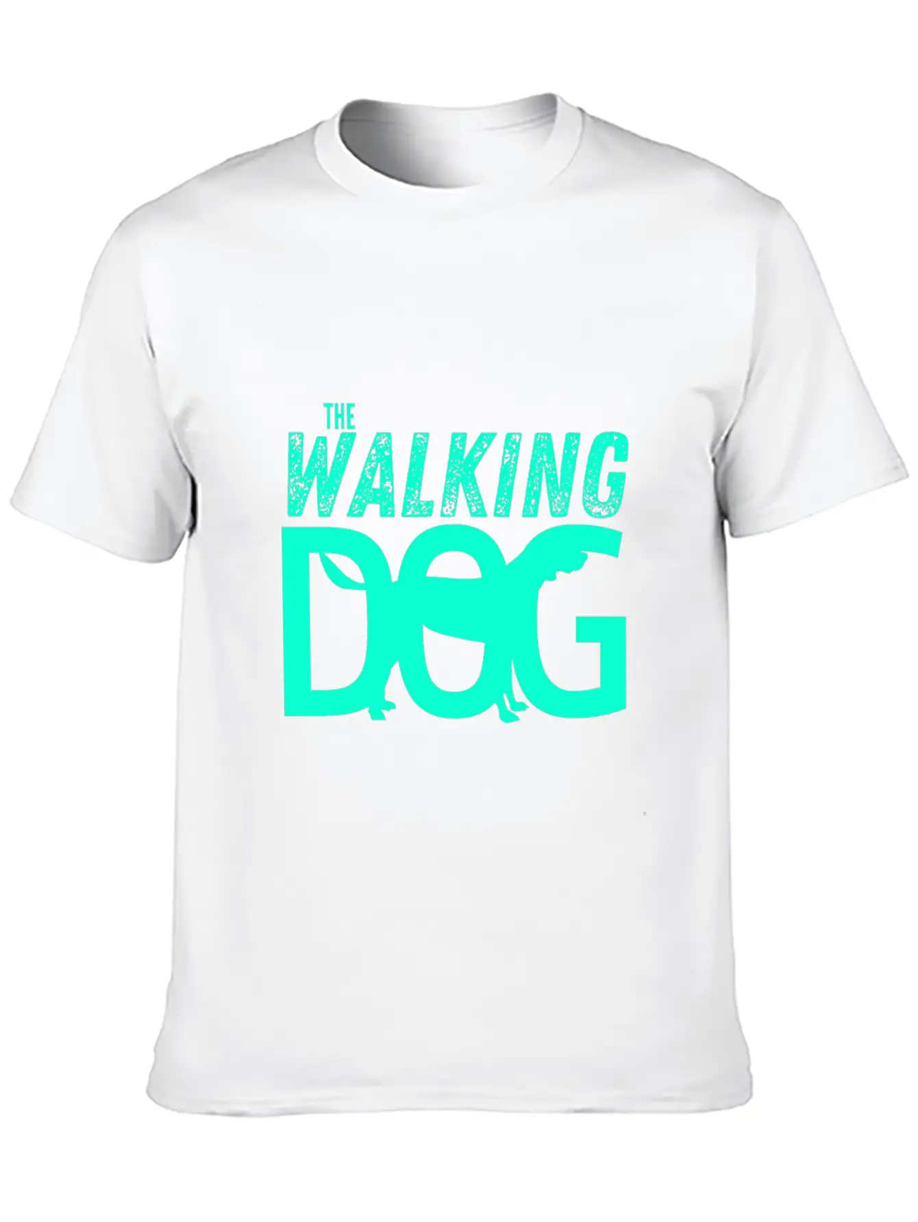 The Walking Dog The Running Dog Relaxed Everyday Tee – Lightweight And Durable Cotton