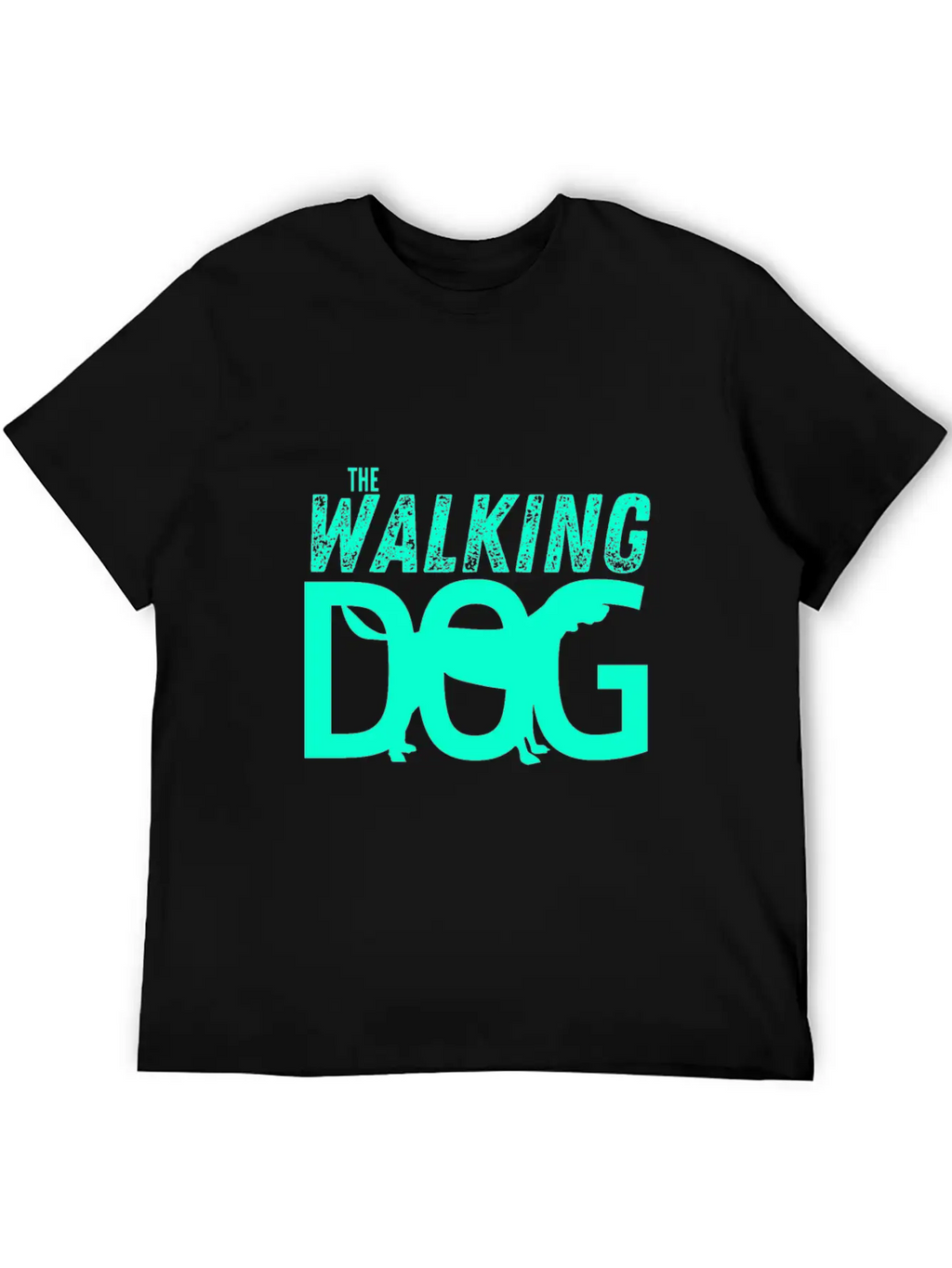 The Walking Dog The Running Dog Relaxed Everyday Tee – Lightweight And Durable Cotton