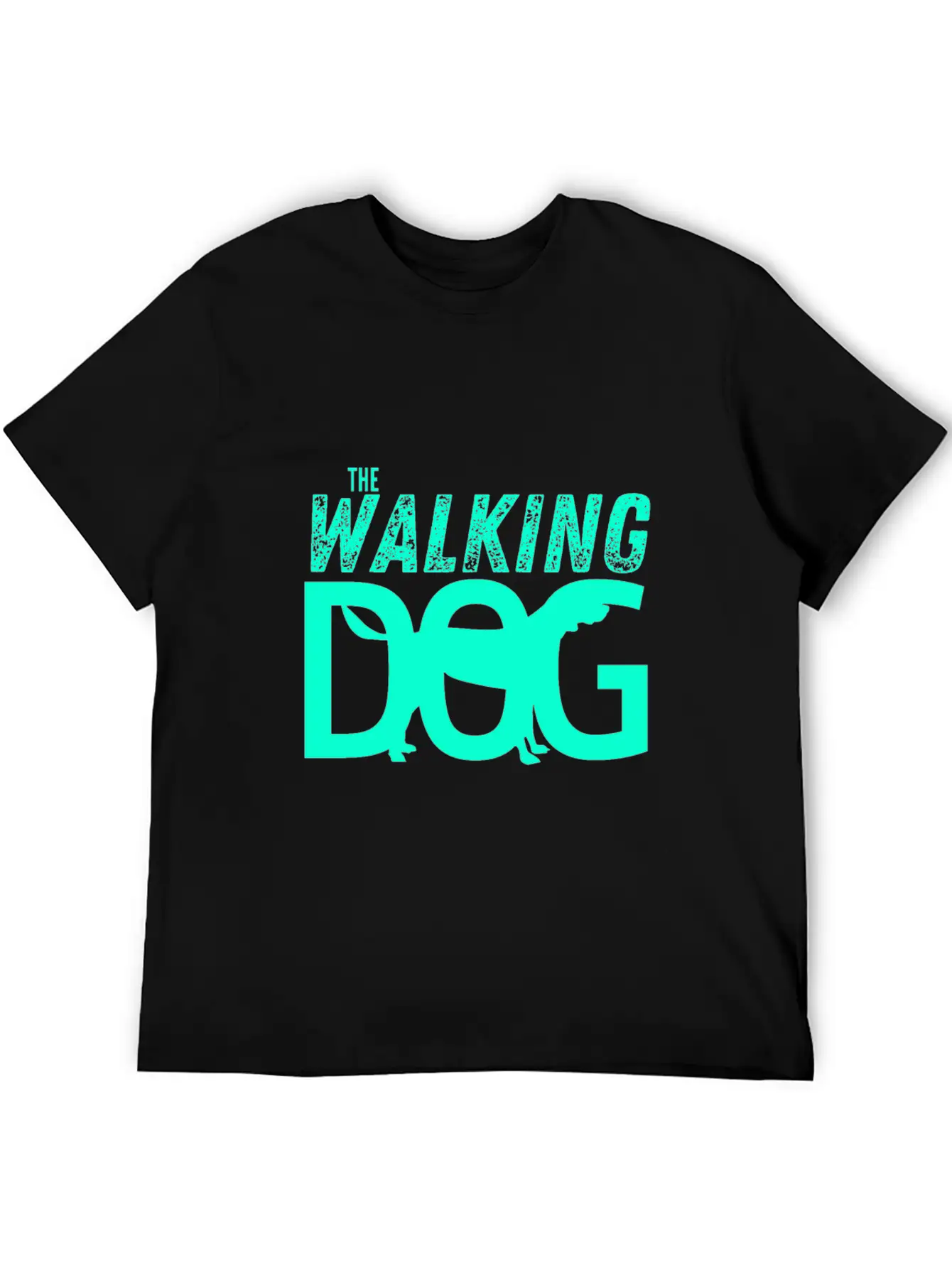 The Walking Dog The Running Dog Relaxed Everyday Tee – Lightweight And Durable Cotton