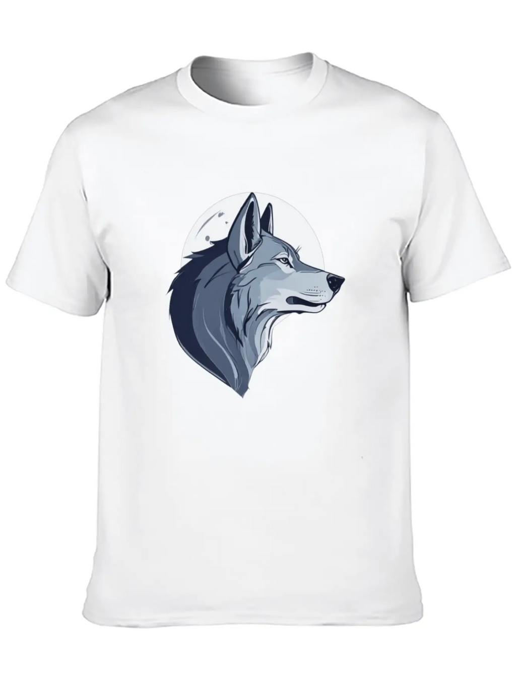 THE WOLF Breathable Soft Cotton T-Shirt – Timeless Casual Look