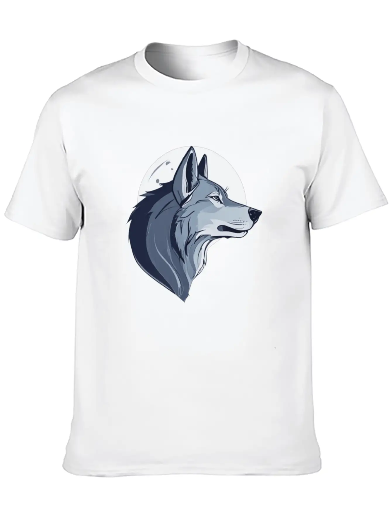 THE WOLF Breathable Soft Cotton T-Shirt – Timeless Casual Look
