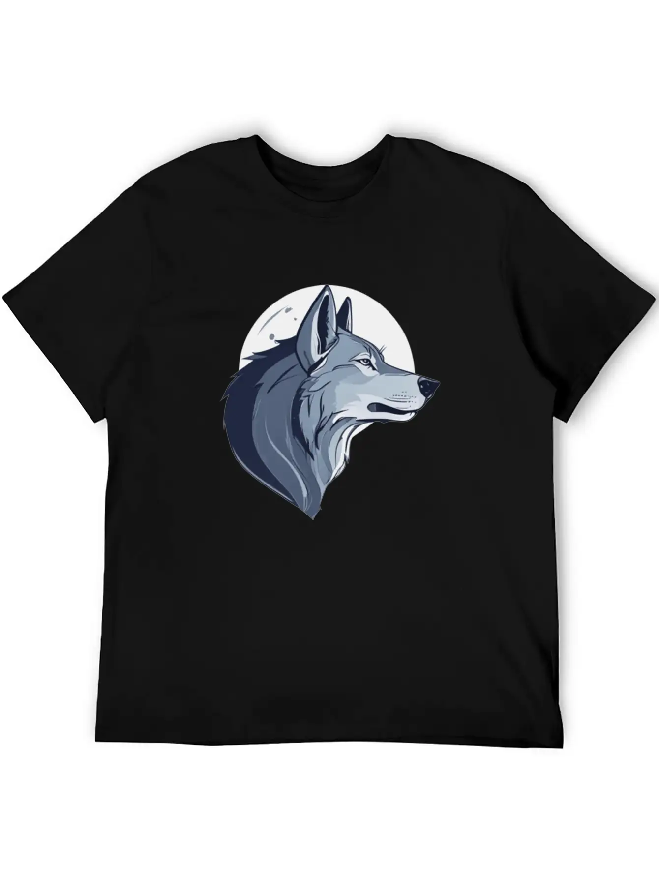 THE WOLF Breathable Soft Cotton T-Shirt – Timeless Casual Look
