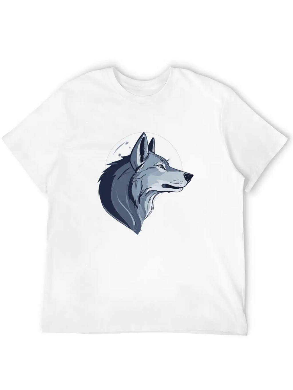 THE WOLF Breathable Soft Cotton T-Shirt – Timeless Casual Look
