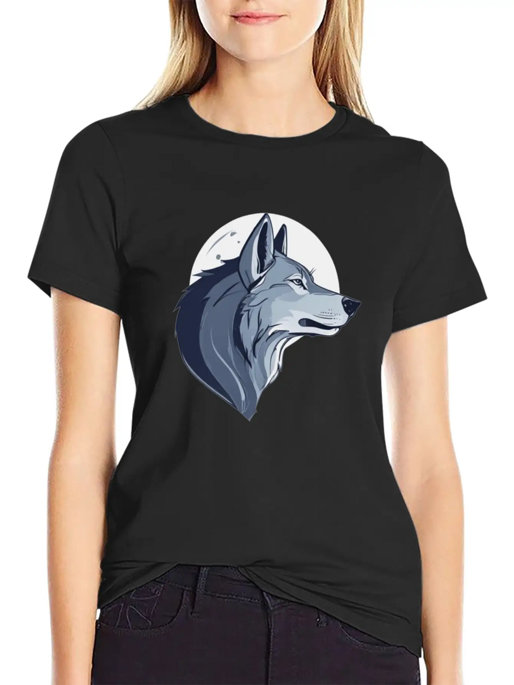 THE WOLF Breathable Soft Cotton T-Shirt – Timeless Casual Look