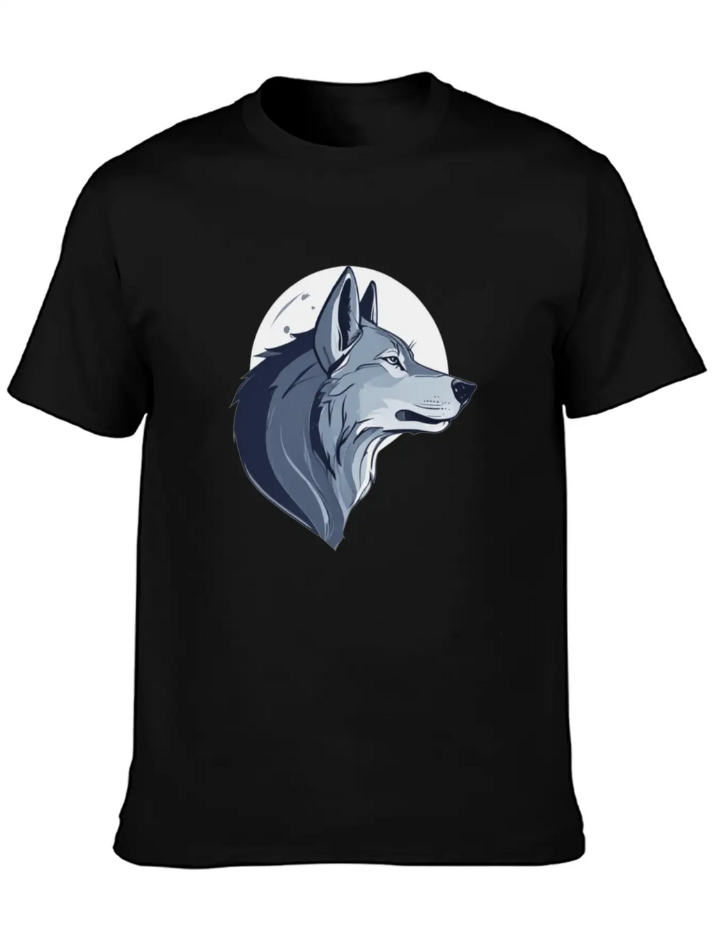 THE WOLF Breathable Soft Cotton T-Shirt – Timeless Casual Look
