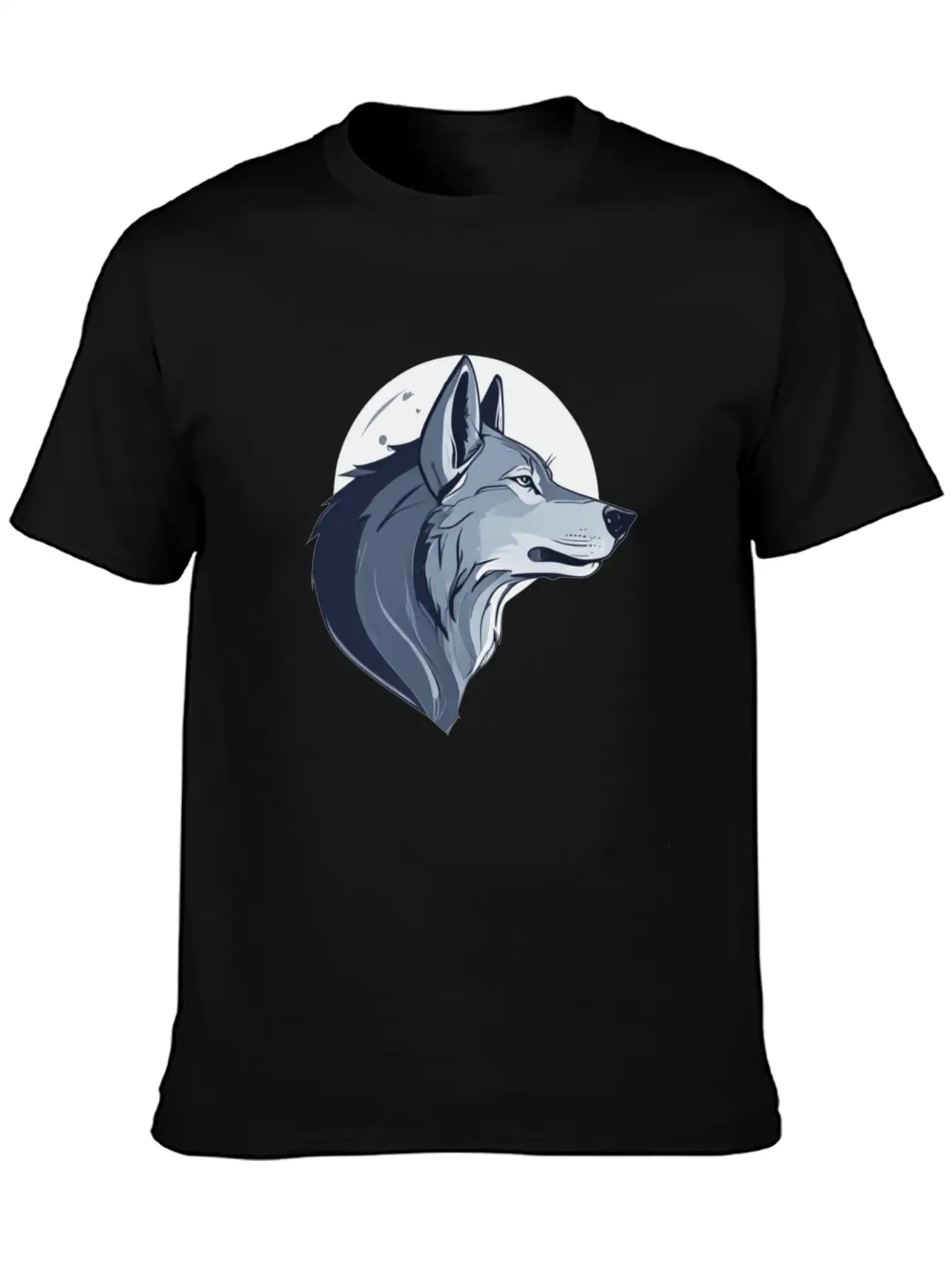 THE WOLF Breathable Soft Cotton T-Shirt – Timeless Casual Look
