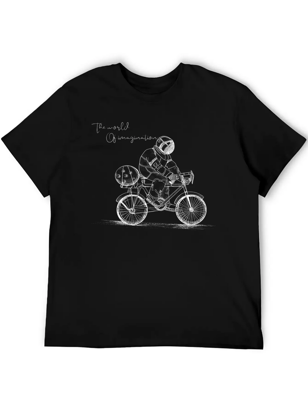 The World Of Imagination Breathable Graphic T-Shirt – Perfect For Casual Days