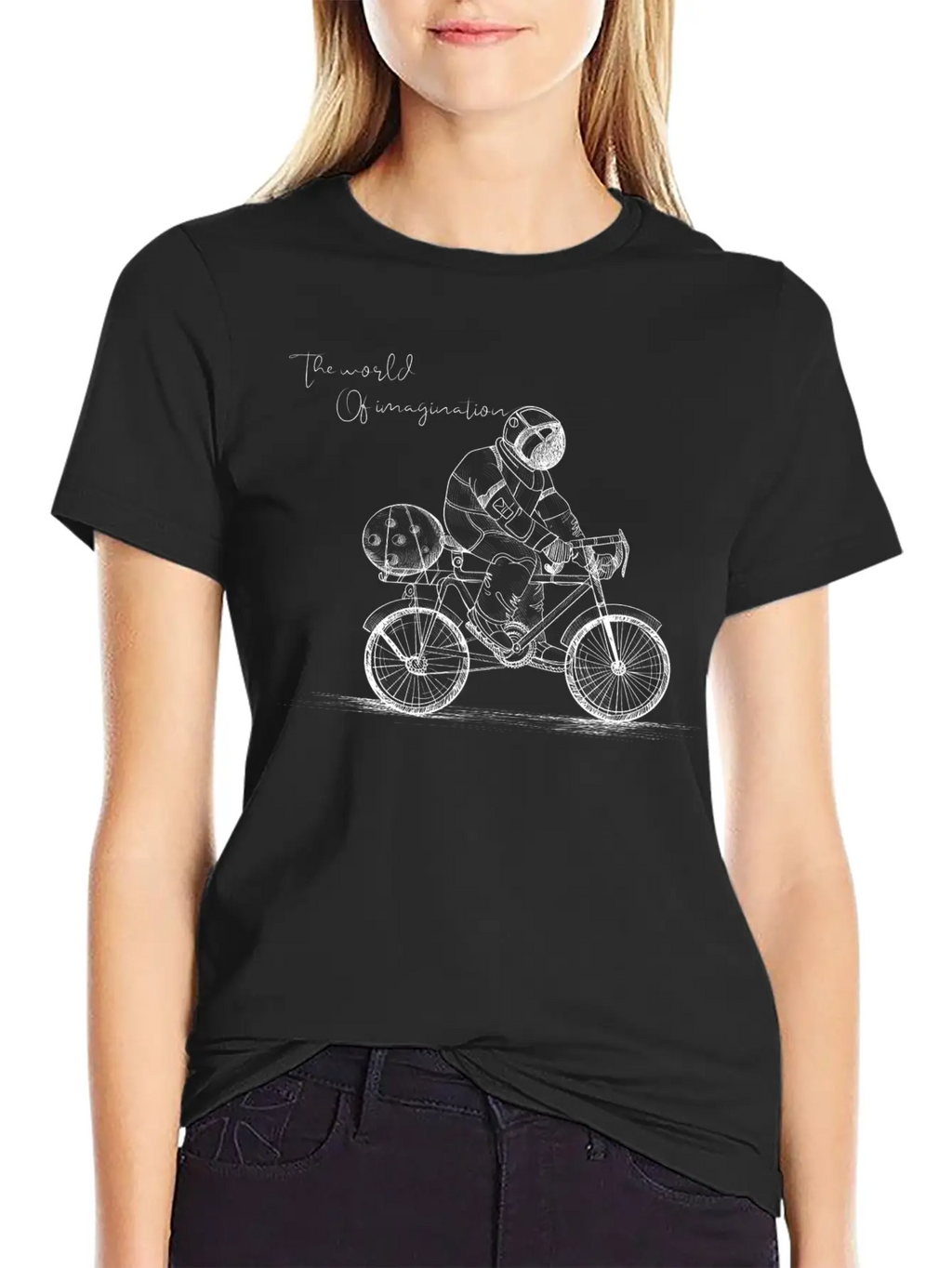 The World Of Imagination Breathable Graphic T-Shirt – Perfect For Casual Days