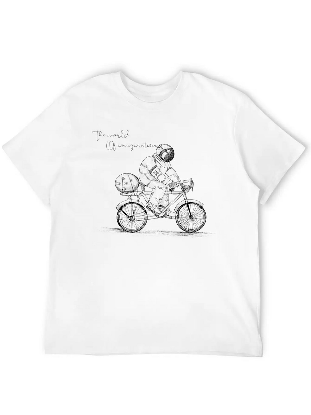The World Of Imagination Breathable Graphic T-Shirt – Perfect For Casual Days