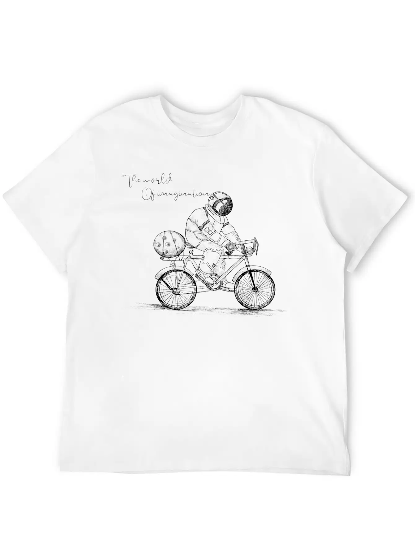 The World Of Imagination Breathable Graphic T-Shirt – Perfect For Casual Days