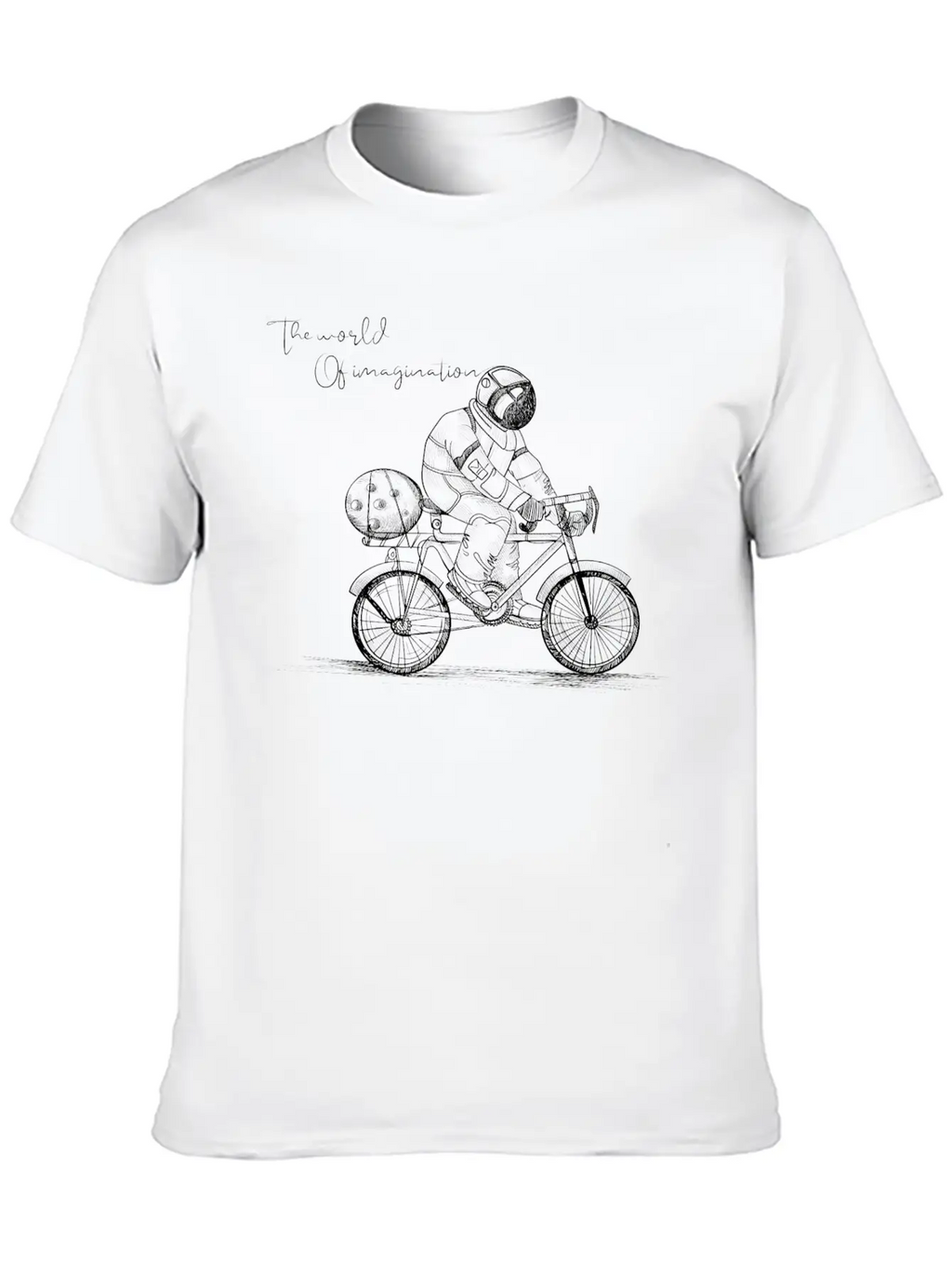 The World Of Imagination Breathable Graphic T-Shirt – Perfect For Casual Days