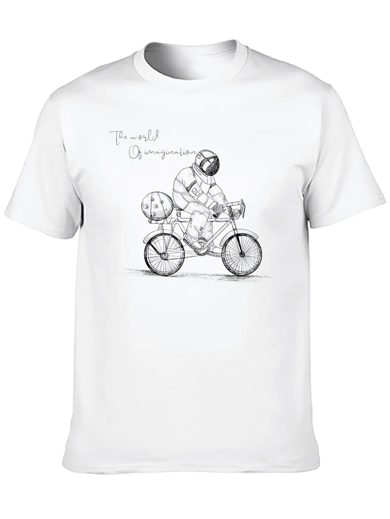 The World Of Imagination Breathable Graphic T-Shirt – Perfect For Casual Days