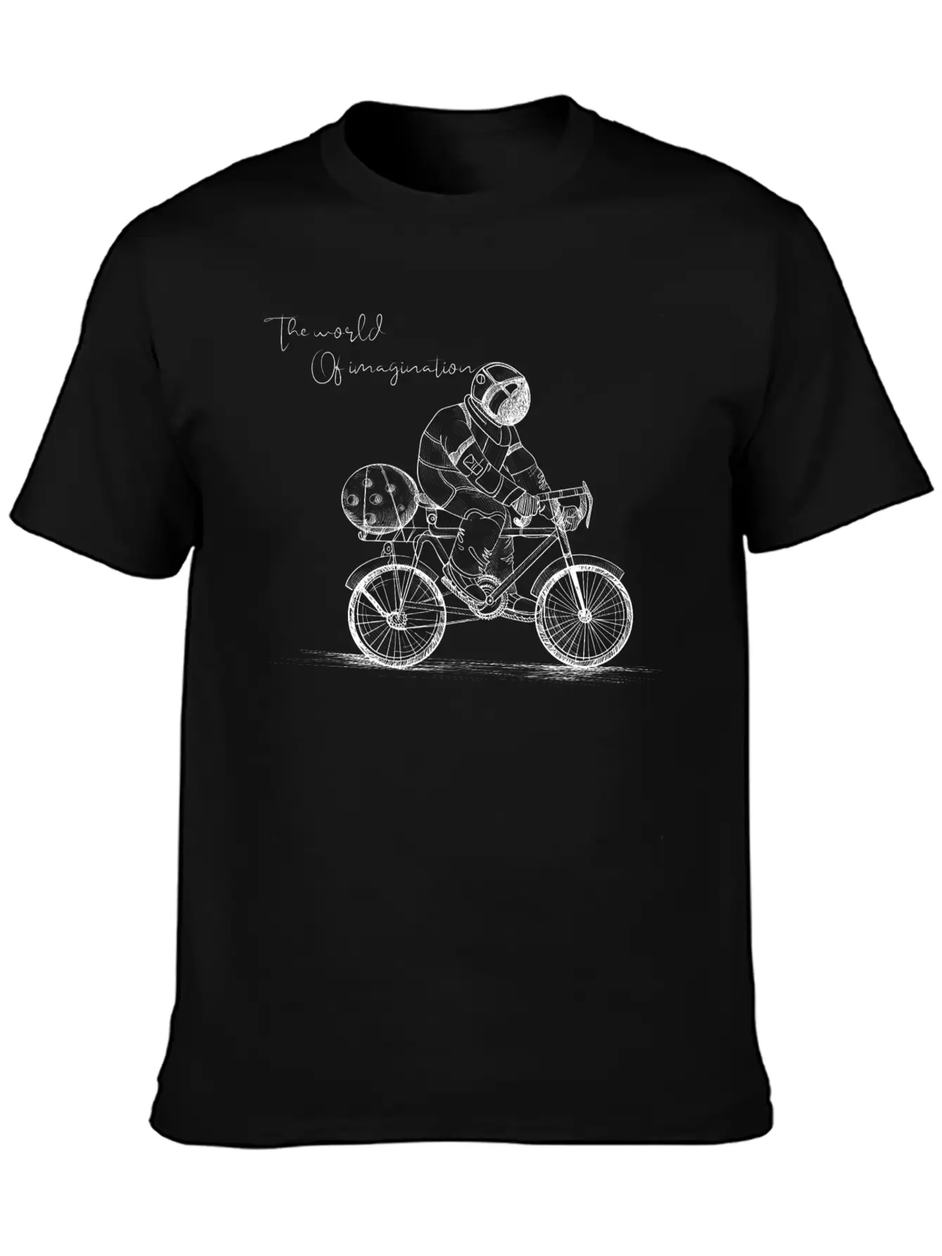 The World Of Imagination Breathable Graphic T-Shirt – Perfect For Casual Days