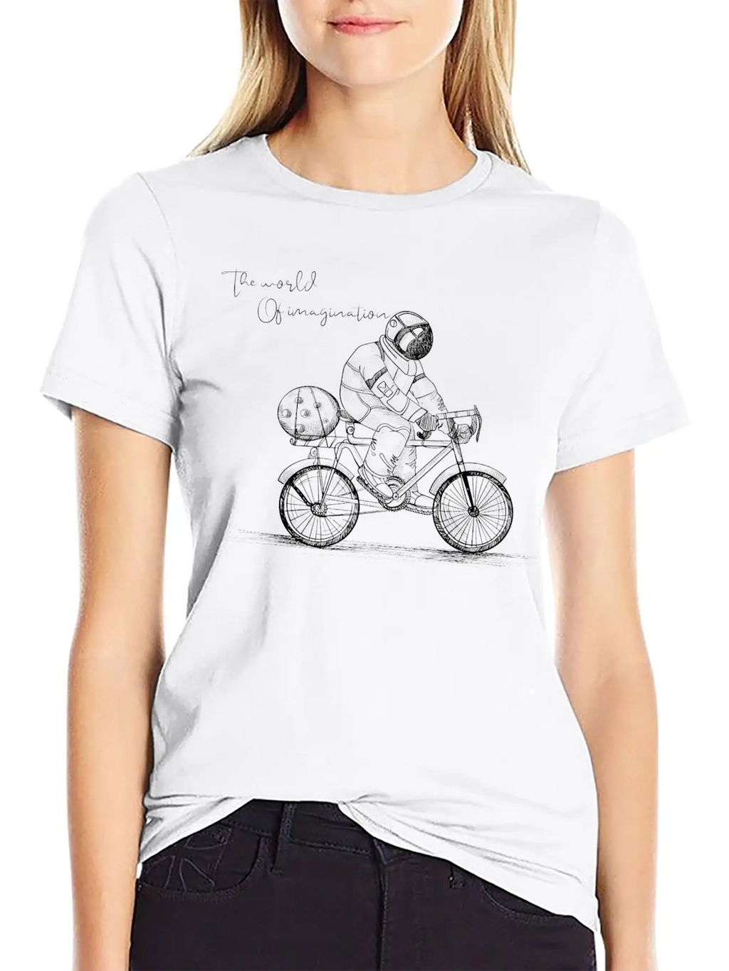 The World Of Imagination Breathable Graphic T-Shirt – Perfect For Casual Days