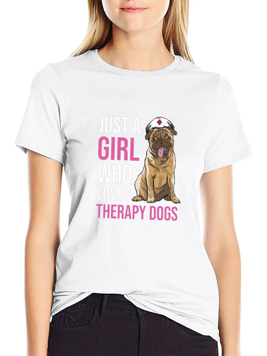 Therapy Dog Classic Cotton Tee – Unisex Comfort For Any Season