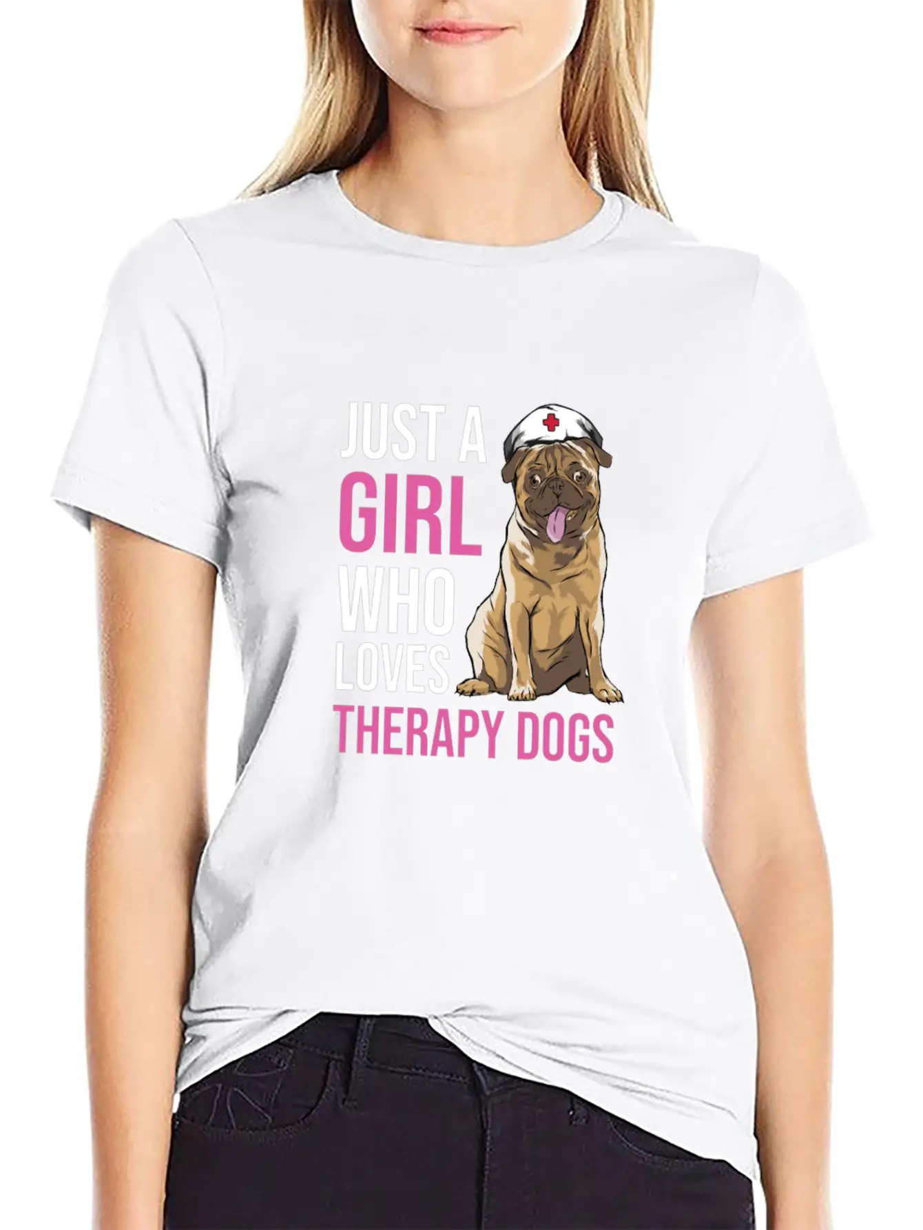 Therapy Dog Classic Cotton Tee – Unisex Comfort For Any Season
