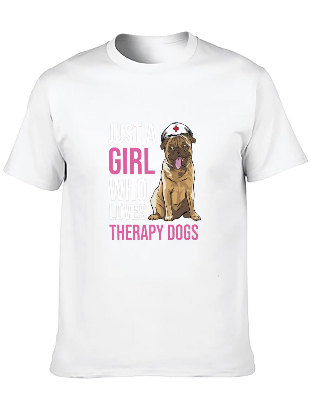 Therapy Dog Classic Cotton Tee – Unisex Comfort For Any Season