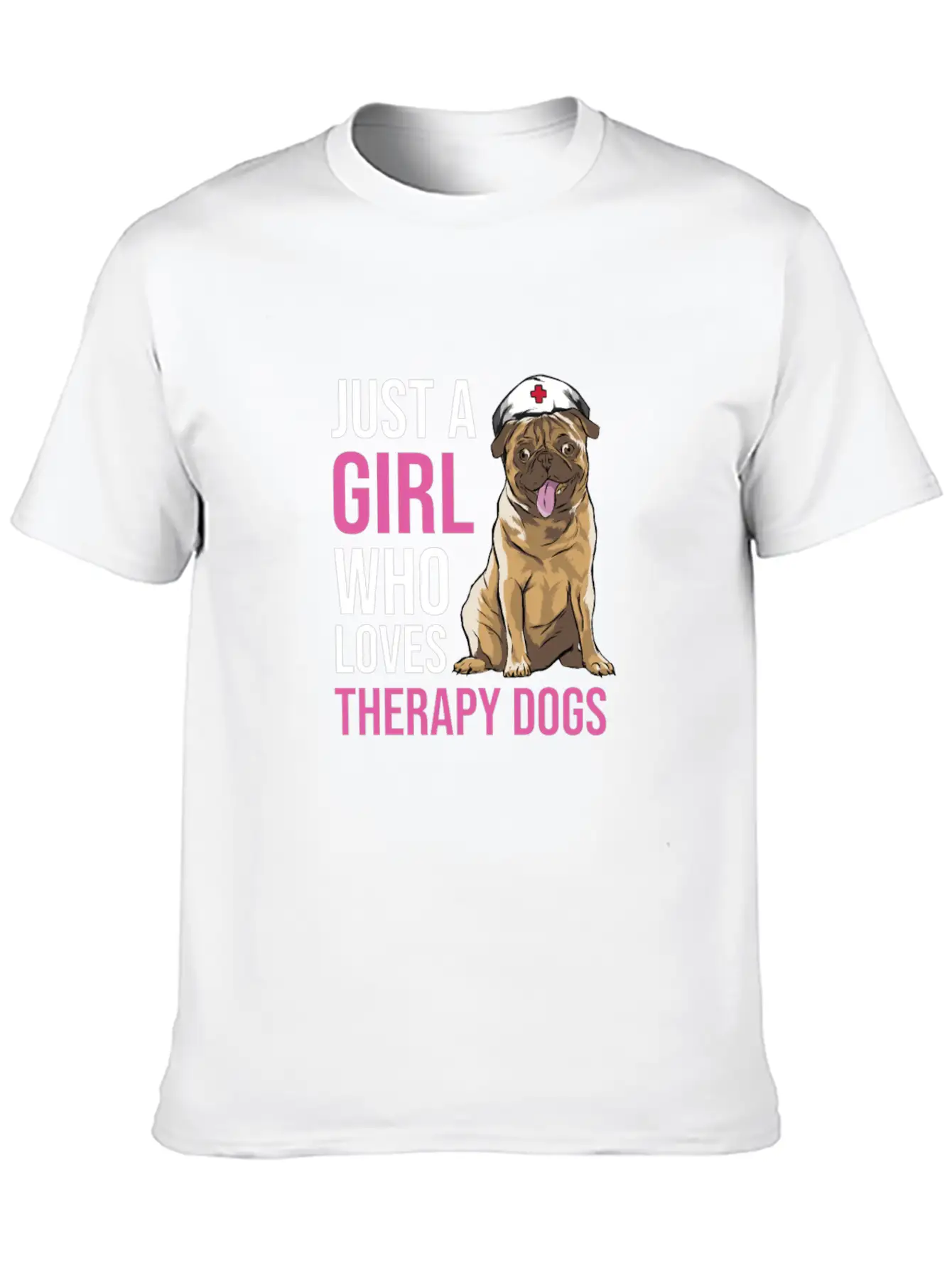 Therapy Dog Classic Cotton Tee – Unisex Comfort For Any Season