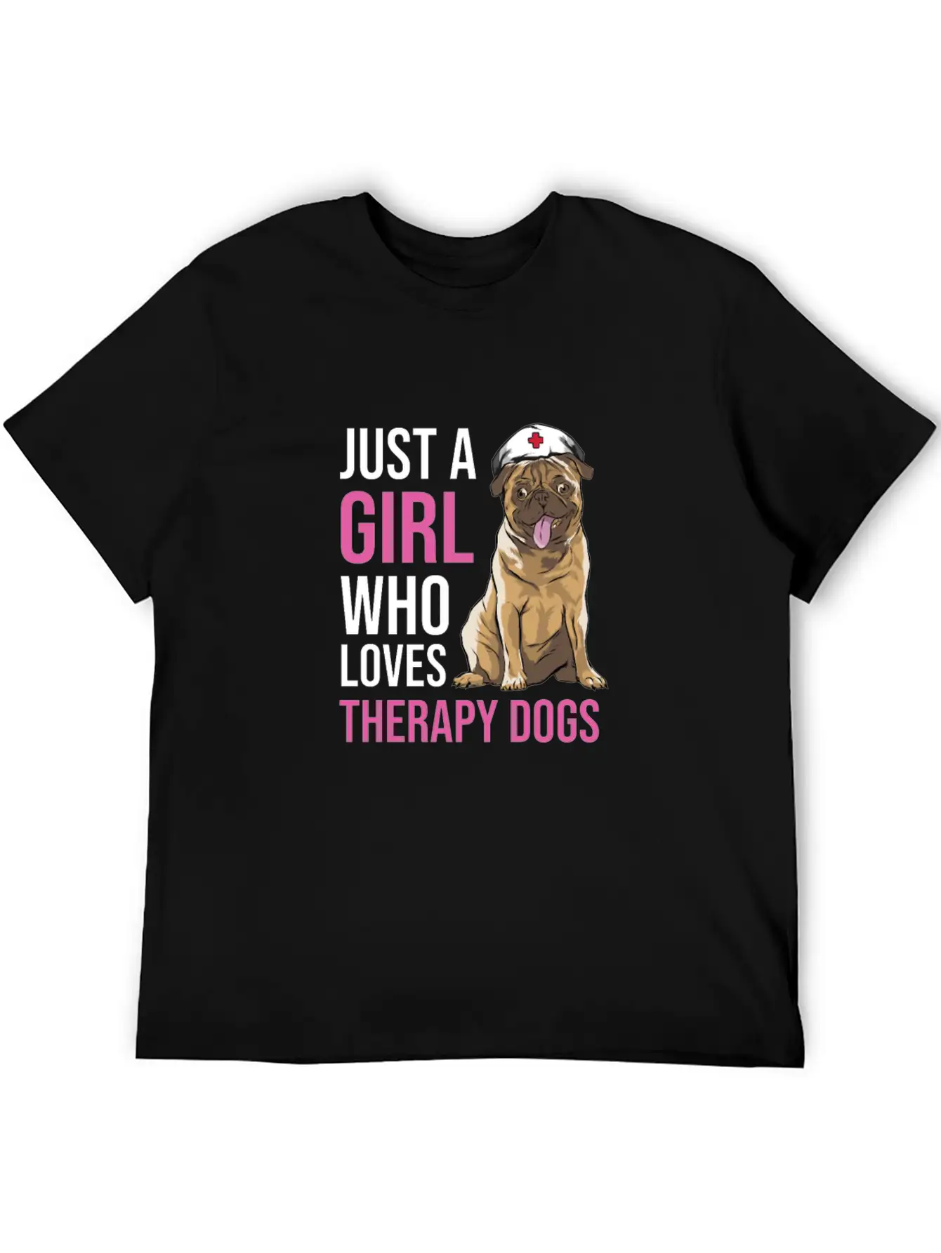 Therapy Dog Classic Cotton Tee – Unisex Comfort For Any Season