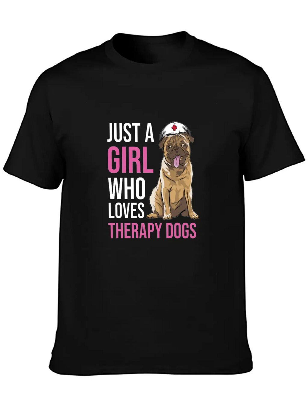 Therapy Dog Classic Cotton Tee – Unisex Comfort For Any Season