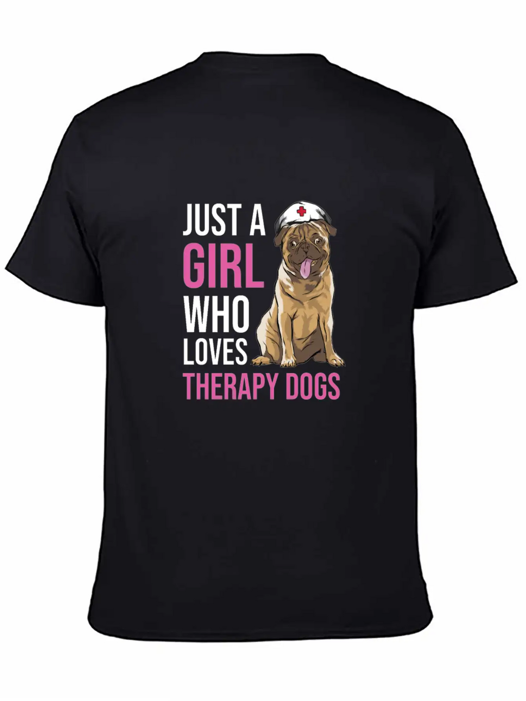 Therapy Dog Classic Cotton Tee – Unisex Comfort For Any Season