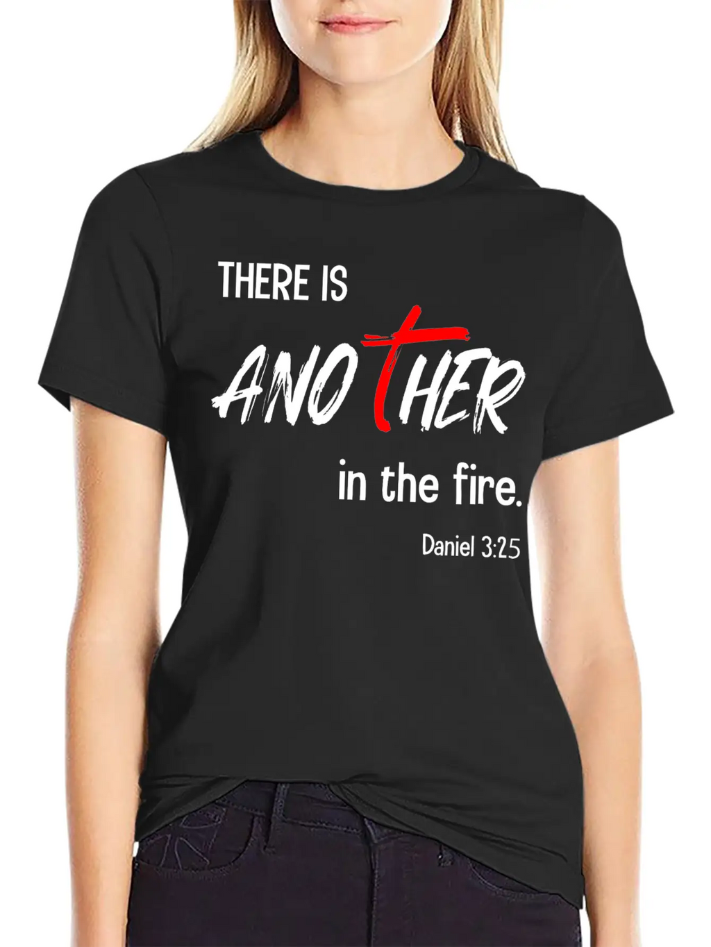 There Is Another In The Fire Christian Bible Verse Classic Cotton Tee – Unisex Comfort For Any Season