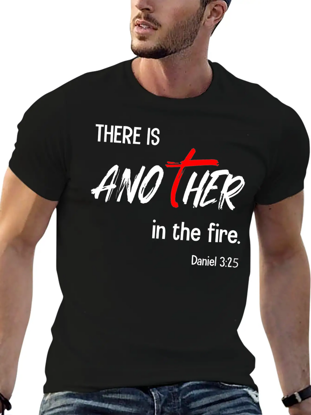 There Is Another In The Fire Christian Bible Verse Classic Cotton Tee – Unisex Comfort For Any Season