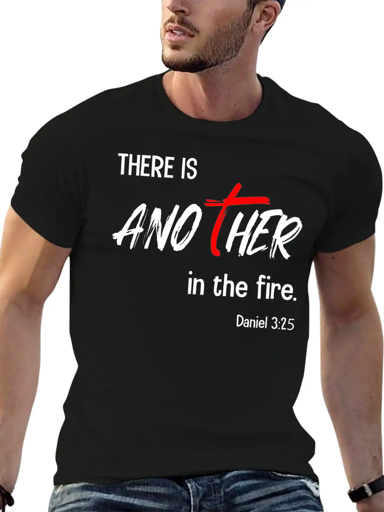 There Is Another In The Fire Christian Bible Verse Classic Cotton Tee – Unisex Comfort For Any Season