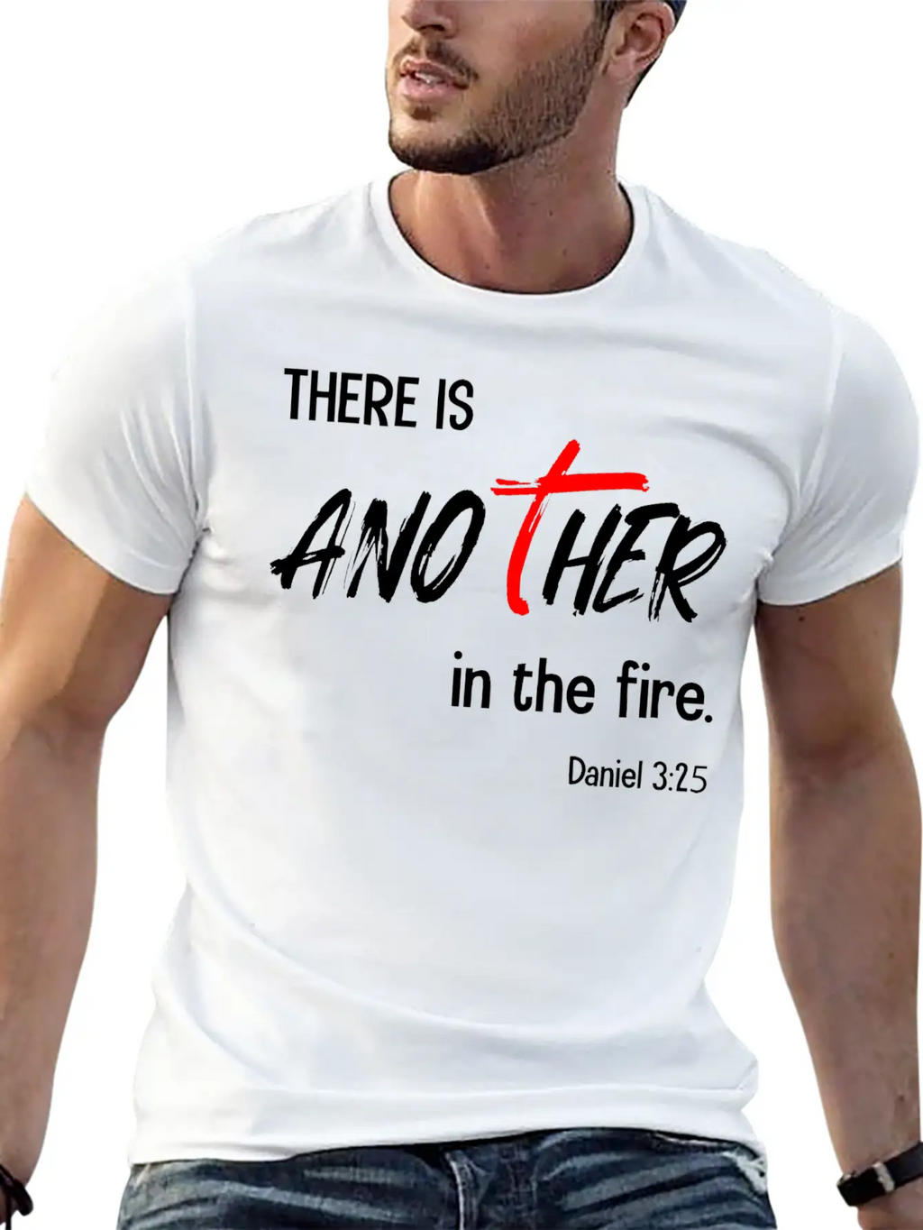 There Is Another In The Fire Christian Bible Verse Classic Cotton Tee – Unisex Comfort For Any Season