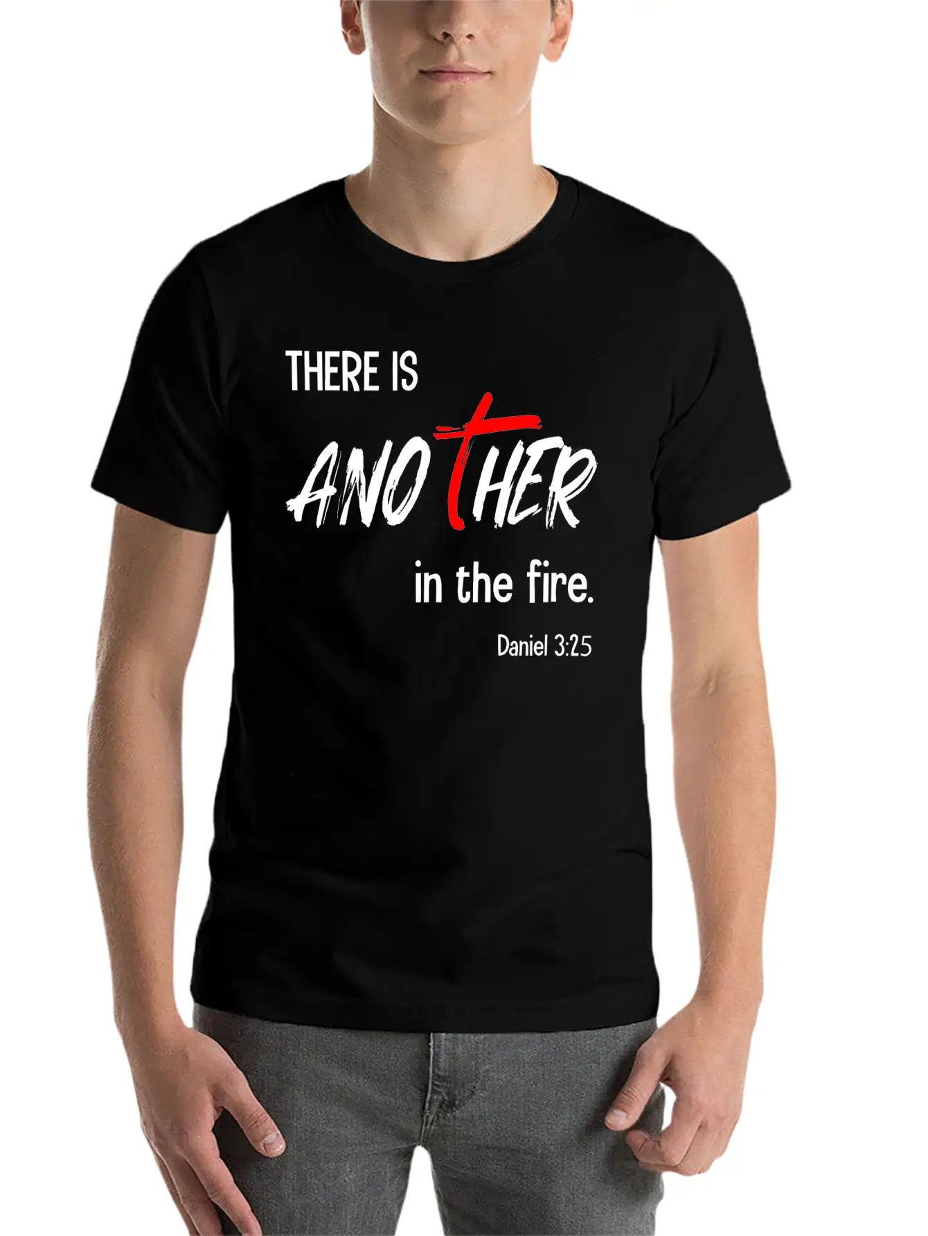 There Is Another In The Fire Christian Bible Verse Classic Cotton Tee – Unisex Comfort For Any Season