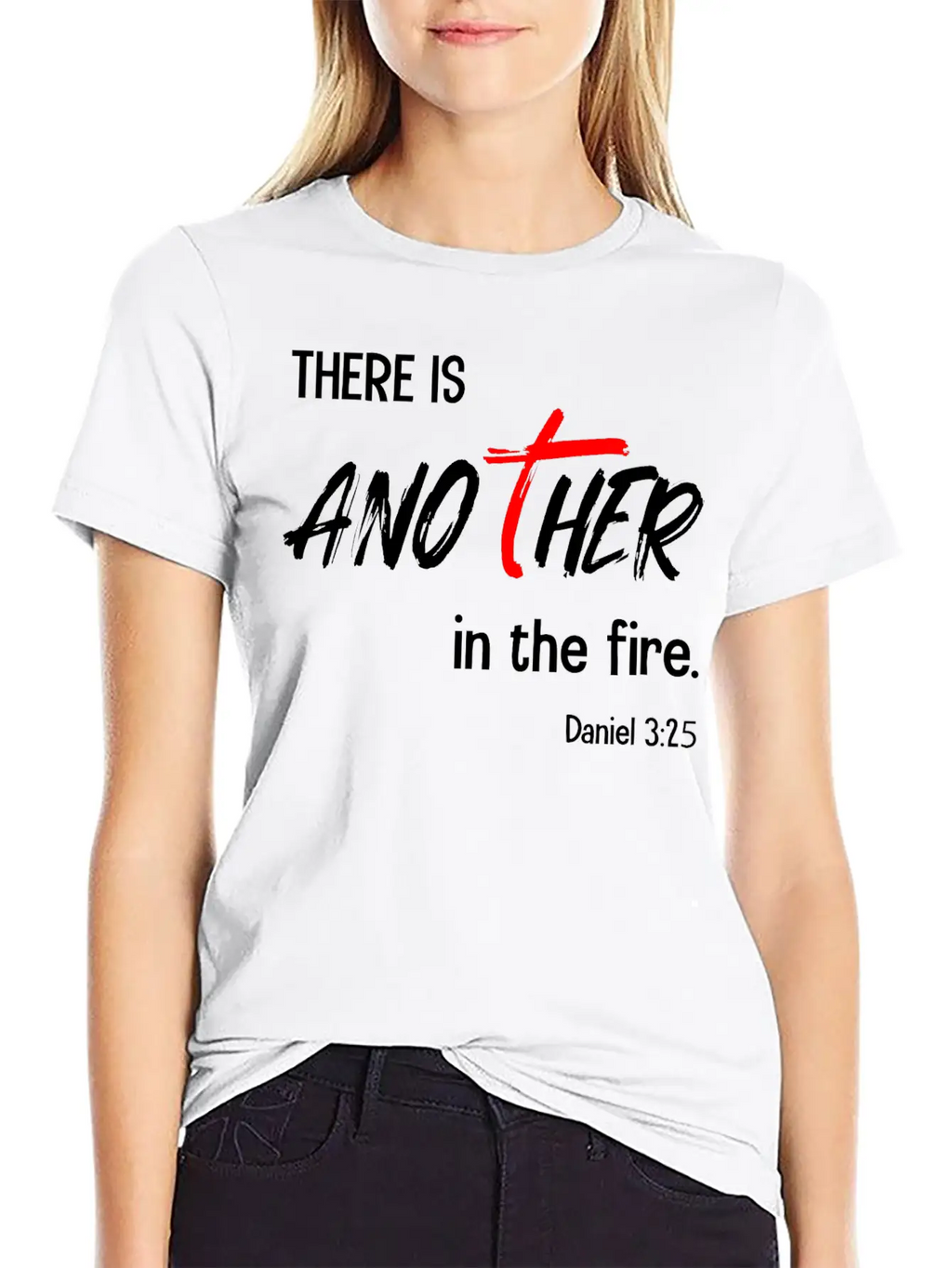There Is Another In The Fire Christian Bible Verse Classic Cotton Tee – Unisex Comfort For Any Season