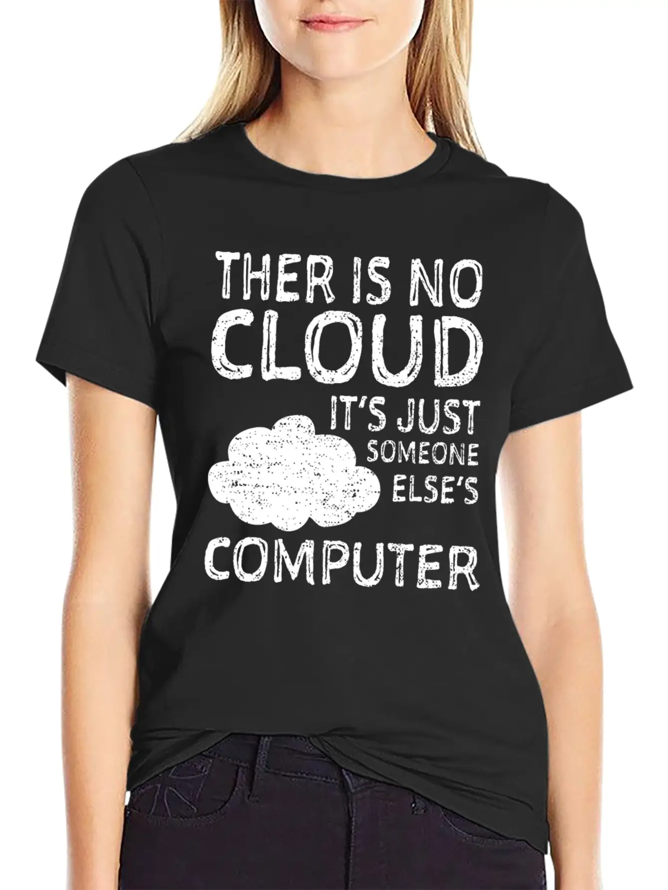 There Is No Cloud It's Just Someone Elses Computer Classic Cotton Tee – Unisex Comfort For Any Season