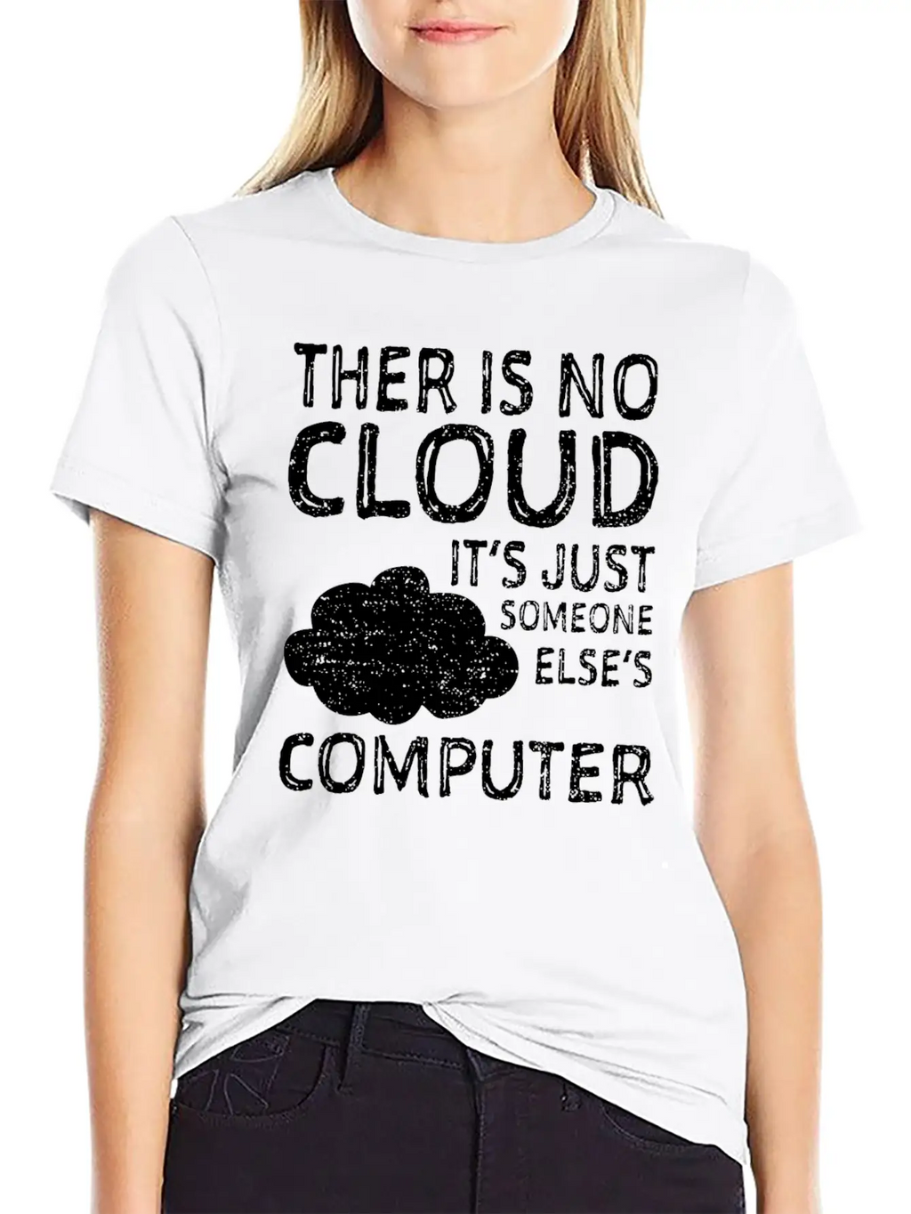 There Is No Cloud It's Just Someone Elses Computer Classic Cotton Tee – Unisex Comfort For Any Season