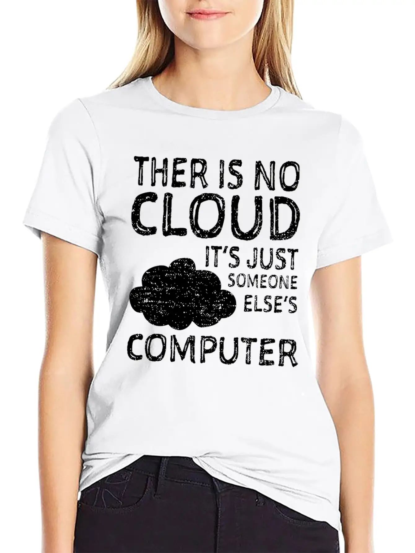 There Is No Cloud It's Just Someone Elses Computer Classic Cotton Tee – Unisex Comfort For Any Season