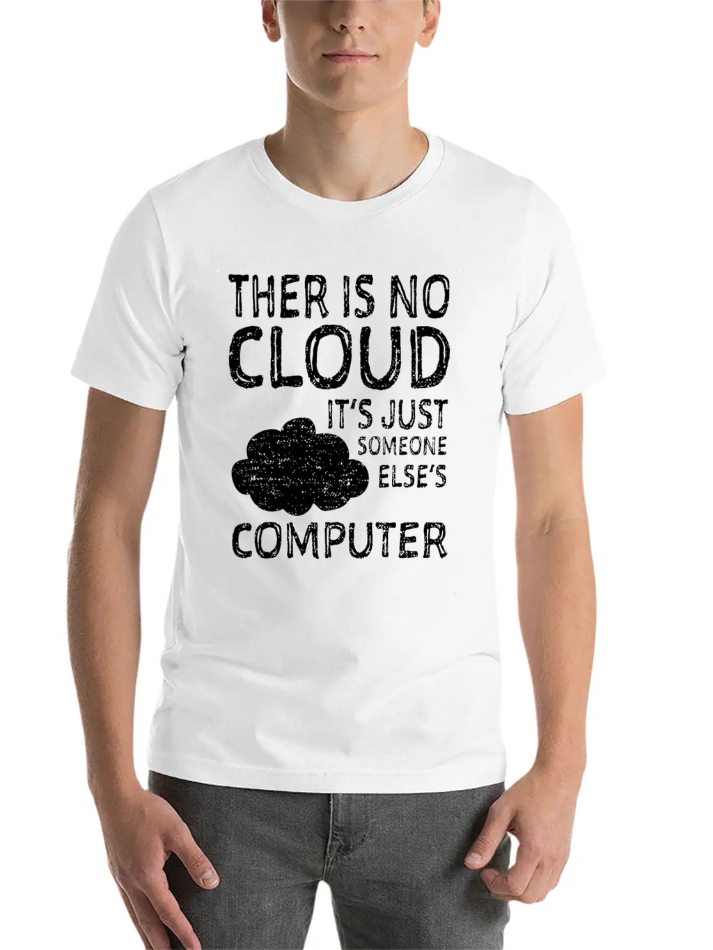 There Is No Cloud It's Just Someone Elses Computer Classic Cotton Tee – Unisex Comfort For Any Season