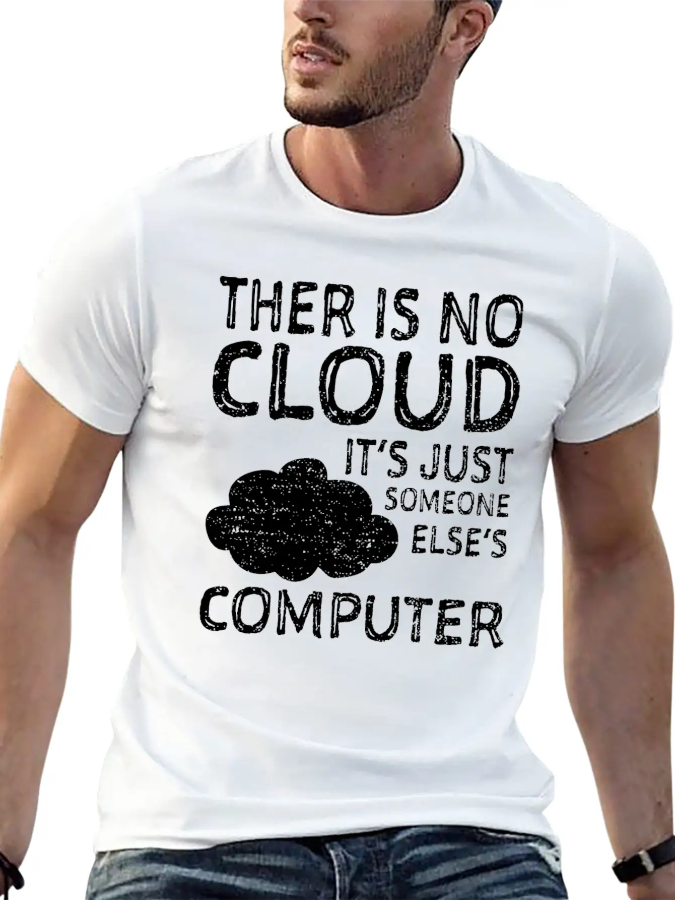 There Is No Cloud It's Just Someone Elses Computer Classic Cotton Tee – Unisex Comfort For Any Season