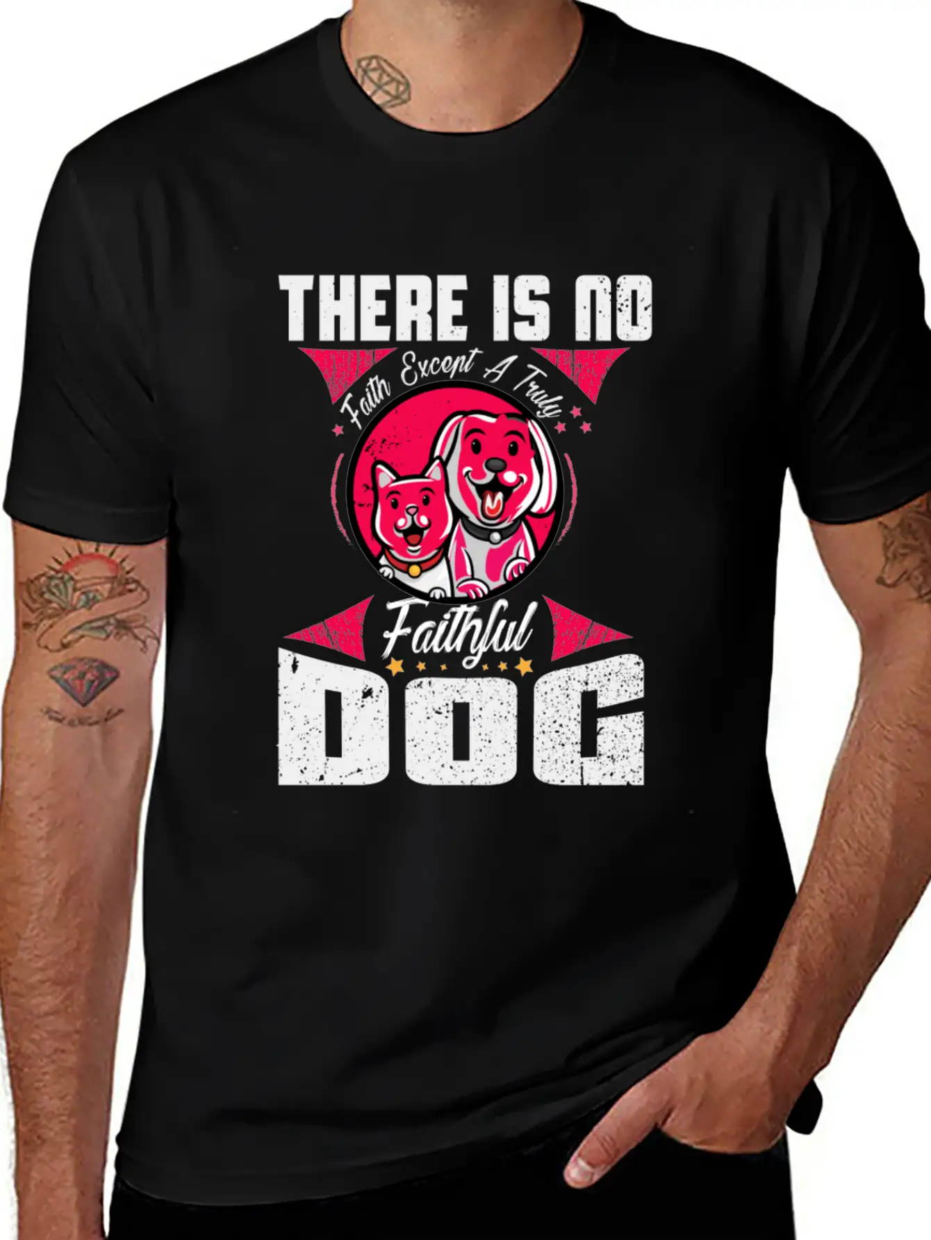 There Is No DOG Stylish Everyday T-Shirt – Unisex Basic Cotton Tee