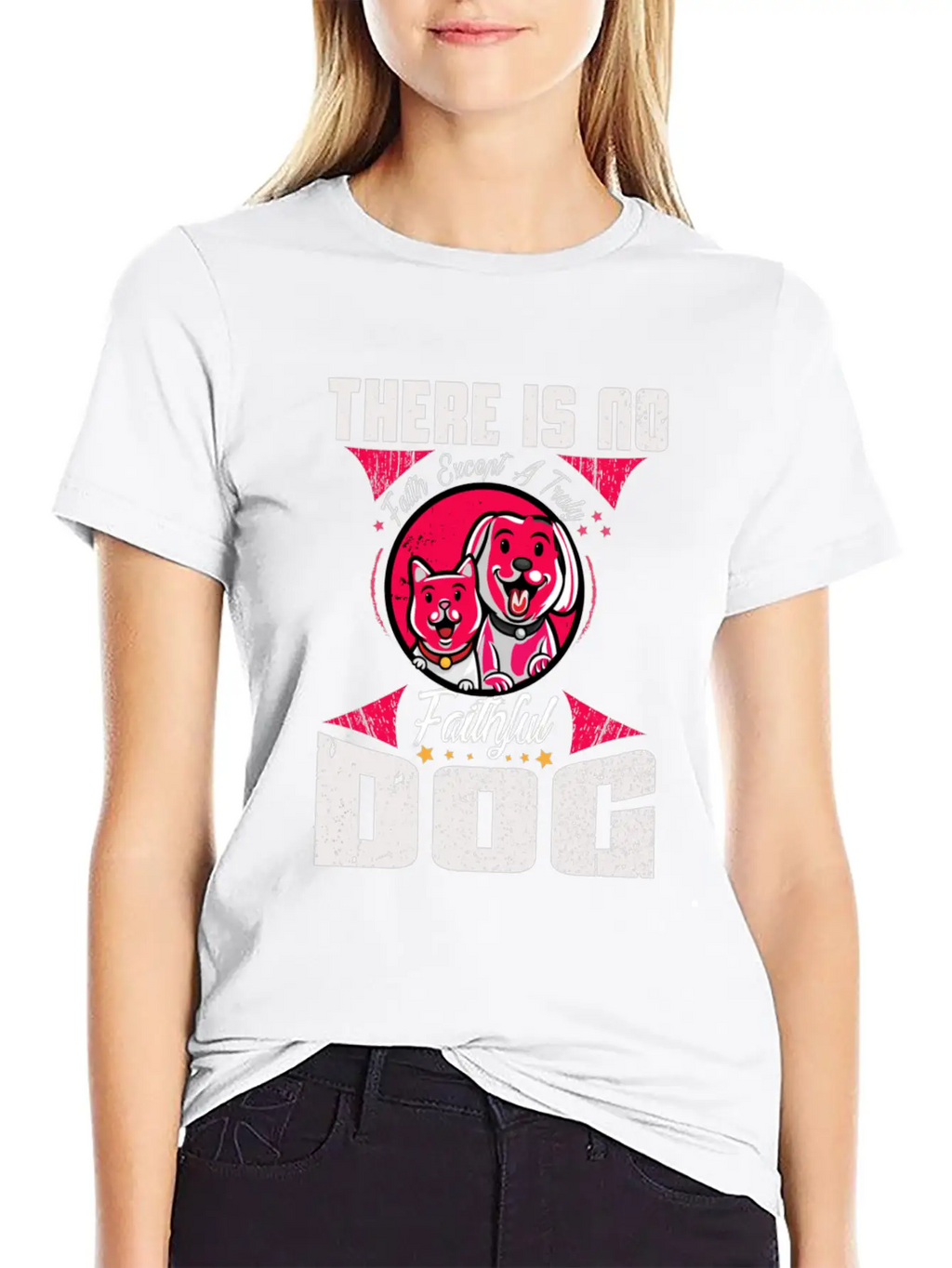 There Is No DOG Stylish Everyday T-Shirt – Unisex Basic Cotton Tee