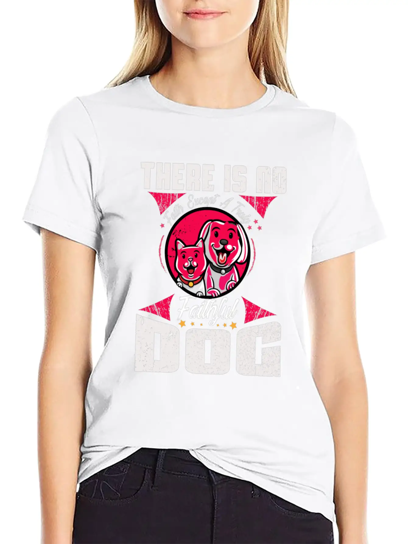 There Is No DOG Stylish Everyday T-Shirt – Unisex Basic Cotton Tee